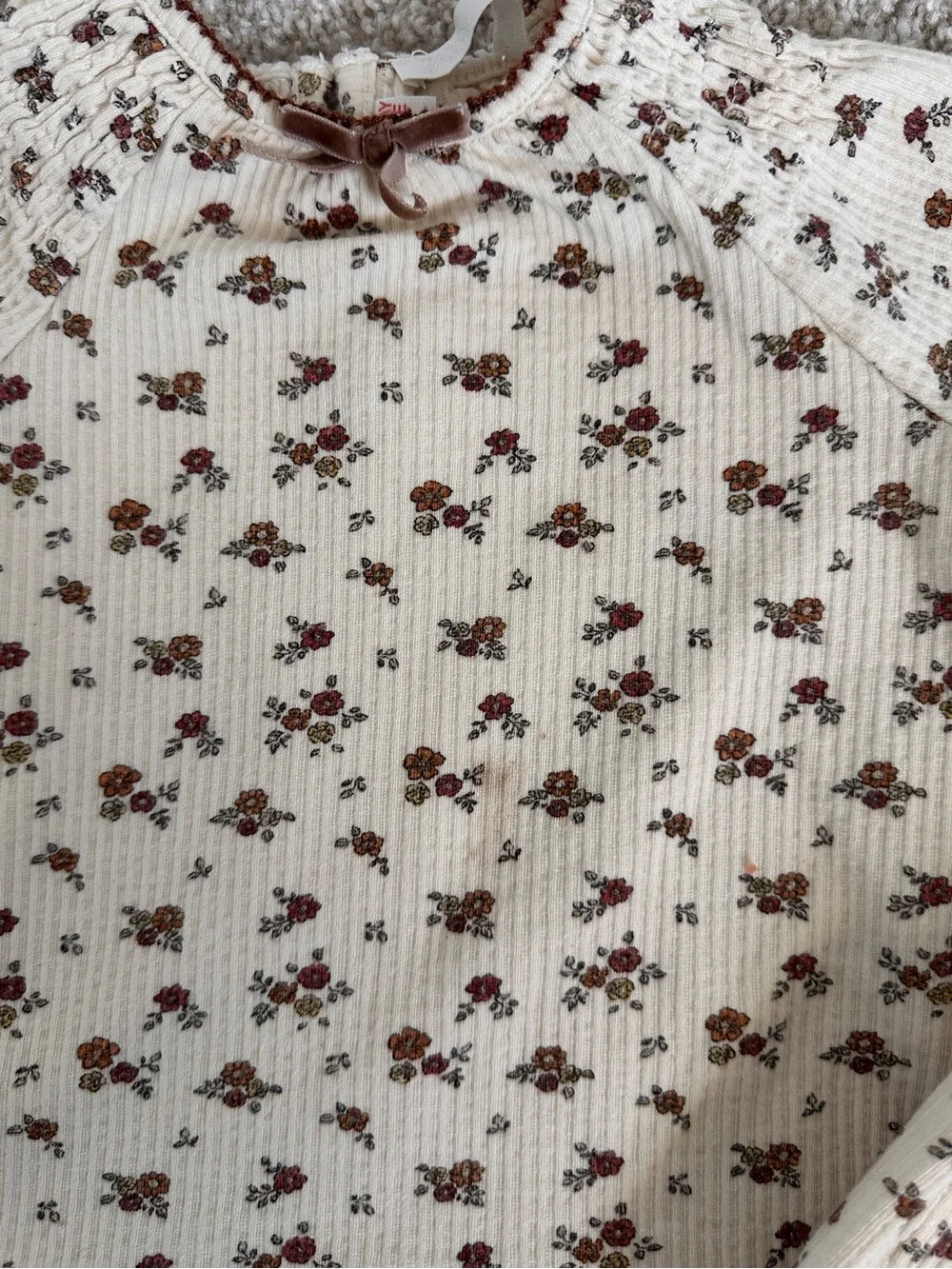 Zara Baby Floral Long sleeve and Pants Set